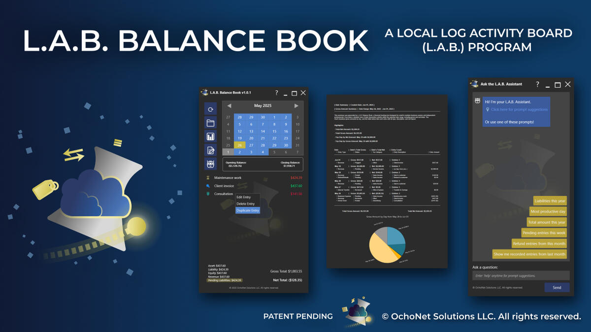 L.A.B. Balance Book overview L.A.B. Balance Book overview